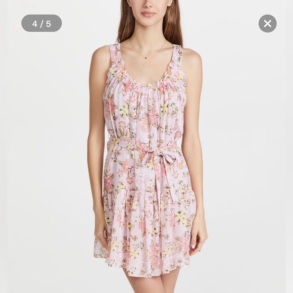 7 - NWT 465.00 Saloni Robyn Dress Size 10 - Picture 5 of 6